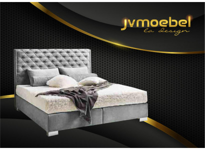 Chesterfield Box Spring Łóżko Włókiennicze Sypialnia Meble Moderne łóżka Materiał Nowość