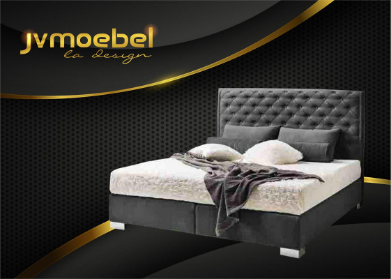 Chesterfield Box Spring Łóżko Włókiennicze Sypialnia Meble Moderne łóżka Materiał Nowość