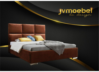 Nowoczesne łóżko Sypialnia Włókiennicze Łóżko Materiał Chesterfield 180x200 Podwójne łóżko
