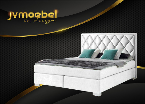 Łóżko Włókiennicze Sypialnia Design Meble Modern Luxury łóżko 180x200 żółty aksamit Nowość