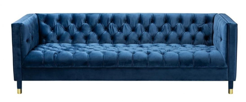 Zielone trzyosobowe Materiał Chesterfield Projekt kanapy Podkładka sofa salonowa 230cm