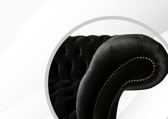 Sofa dwuosobowa Chesterfield 2 miejsce do siedzenia Classic New Couches Sofy Podkładka Nowe