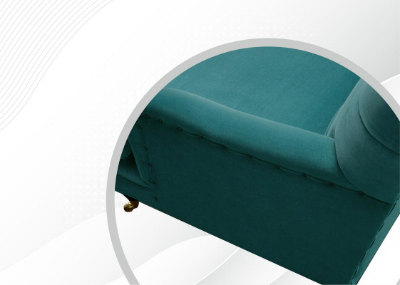 Włókienniczy Sofa Kanapa Podkładka Ustawić Kanapy 3-osobowe Sofy Chesterfield Trzyosobowe