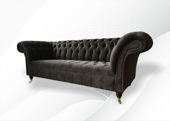 Chesterfield Original Meble 3 miejsce do siedzenia Sofa Podkładka Sofy Kanapy Sofa Tekstylna Nowość