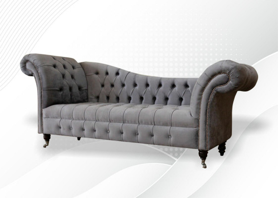 Sofa wypoczynkowa Pokój dzienny Materiał kanapy Szezlong Poduszka siedziska Chesterfield Nowość