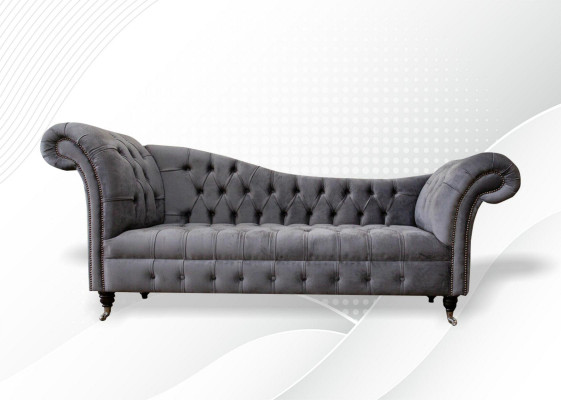 Sofa wypoczynkowa Pokój dzienny Materiał kanapy Szezlong Poduszka siedziska Chesterfield Nowość