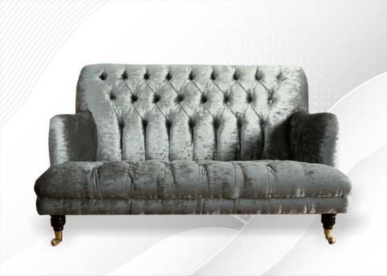 Zestaw 2 sof Design Chesterfield Sofa Podkładka Kanapy Kanapa Nowoczesny Luksus Nowy