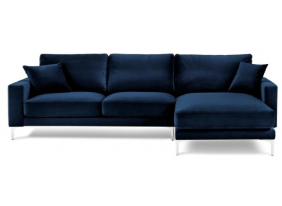 Sofa Loft Luksusowy Narożnik Nowoczesne Meble Zestaw narożnych sof Aksamit Kanapy Salonowe