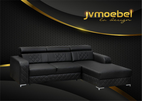 Narożnikowa kanapa Lform Skóra Moderne Meble Design Żywy krajobraz Couch Aksamit Material Włókienniczy
