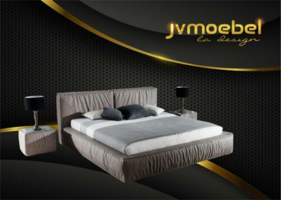Design bed Sypialnia Zestawy Łóżko 2x Stolik nocny Classic Luxury Meble