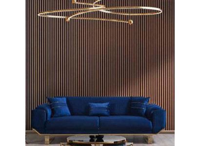 Podkładka designerskie Meble Sofa trzyosobowa 3 miejsce do siedzenia luksusowe sofy Włókiennicze