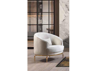 Luksusowa jednoosobowa Fotel Couch Podkładka Meble Relaks Club Designerska Sofa