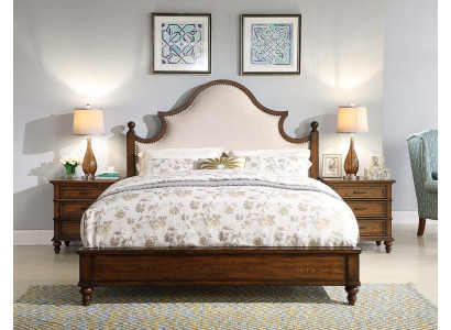 Łóżko Podkładka Design Luksusowe podwójne łóżko hotelowe Sleep Pokój Włókienniczy 180x200cm Nowe