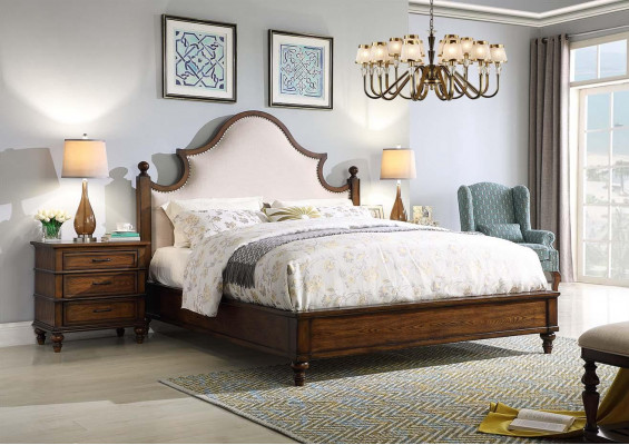 Łóżko Podkładka Design Luksusowe podwójne łóżko hotelowe Sleep Pokój Włókienniczy 180x200cm Nowe