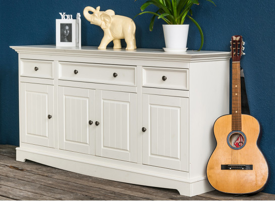 Designerski dworek Kredens Kredens Szafa Półka Drewno luksusowy kredens Komody