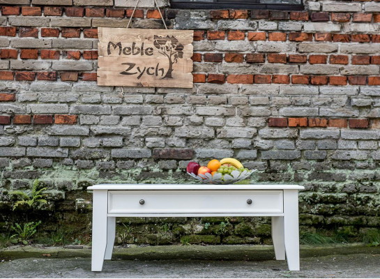 Country house salon Tabela stolik kawowy Praca fizyczna Oryginalny Drewno Sofa side stoły