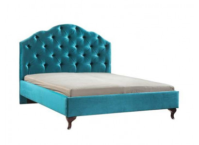 Designerskie łóżko łóżko małżeńskie Podwójne łóżko Łóżko tapicerowane skórzane łóżko - model CL-4