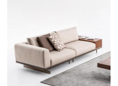 Beżowa nowoczesna dwumiejscowa luksusowa kanapa Sofa Meble do salonu Kanapy Materiał
