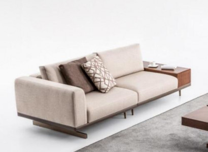 Beżowa nowoczesna dwumiejscowa luksusowa kanapa Sofa Meble do salonu Kanapy Materiał