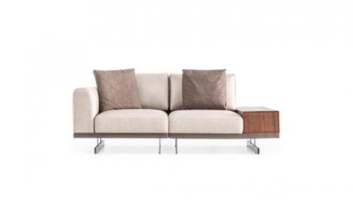 Beżowa nowoczesna dwumiejscowa luksusowa kanapa Sofa Meble do salonu Kanapy Materiał