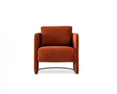 Fotel EarsFotel CocktailFotel miejsce siedzące Modern Material Czerwony Design Siedziba