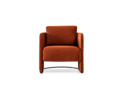 Fotel EarsFotel CocktailFotel miejsce siedzące Modern Material Czerwony Design Siedziba