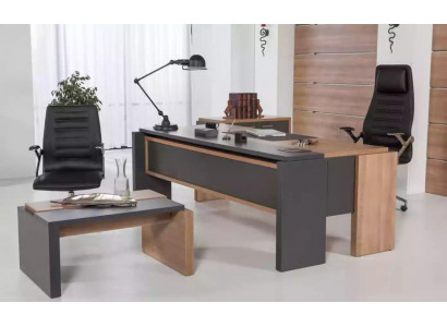 Luksusowe Biurko Tabela Drewno Design Meble Biurowe Meble 206x102cm