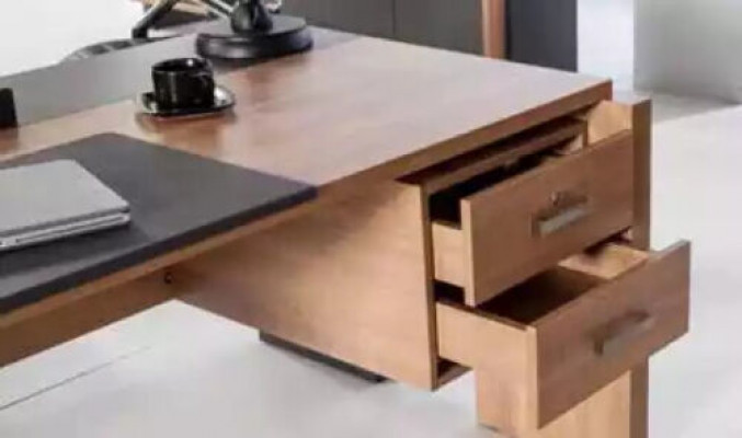 Luksusowe Biurko Tabela Drewno Design Meble Biurowe Meble 206x102cm