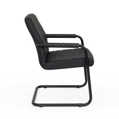 Krzesło tapicerka sztuczna skóra Krzesła Biurowe Nowoczesny Komputer Krzesła Meble Czarny