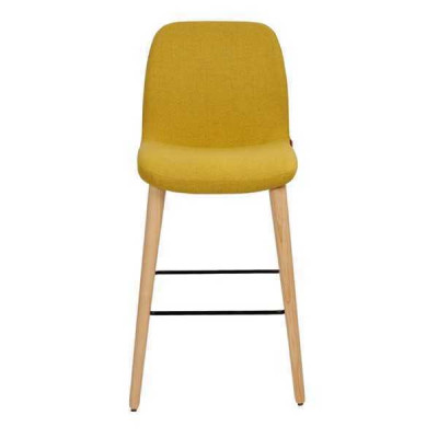 Krzesło do Jadalni Luksusowe Żółte Krzesła Krzesło Fotel Design Meble Krzesło Drewniane Nowe