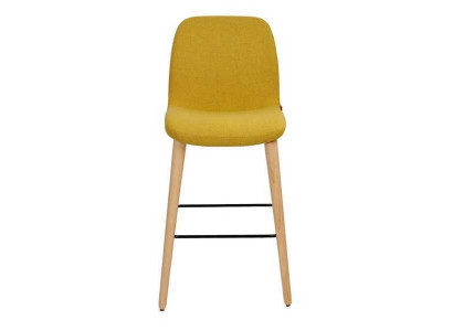 Krzesło do Jadalni Luksusowe Żółte Krzesła Krzesło Fotel Design Meble Krzesło Drewniane Nowe