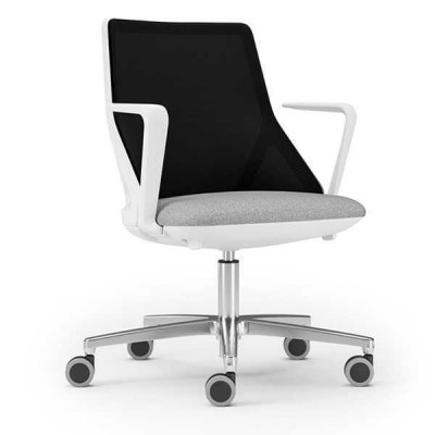 Luksusowe Krzesło Białe Biuro Krzesła Podkładka Fotel Design Meble Krzesło obrotowe nowe