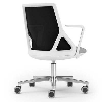 Luksusowe Krzesło Białe Biuro Krzesła Podkładka Fotel Design Meble Krzesło obrotowe nowe