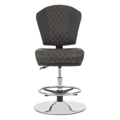 Stylowy Hoker Barowy Krzesło Designerskie Metalowe Krzesło Do Jadalni Stołek Bar Szary Nowość