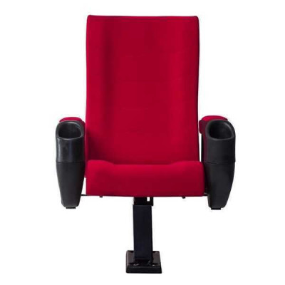Nowoczesny Fotel Fotel Sofa 1 miejsce do siedzenia dla Teatru Cinema Design Luksus Czerwony Włókienniczy