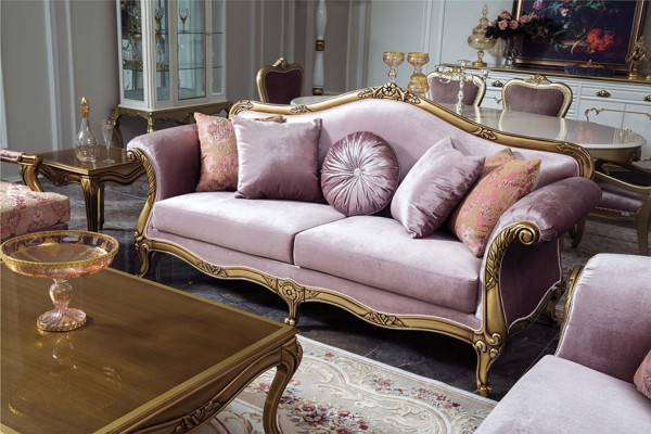 Zestaw sofowy 3+2+1 stolik kawowy miejsce do siedzenia Podkładka Sofa Żywy krajobraz Sofas