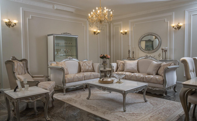 Stolik Meble Tabela Luksusowa Drewniana Sofa Art Deco stolik kawowy do salonu