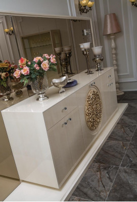 Luksusowy kredens xxl Kredens Kredens kredens Szafa Biały