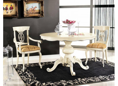 Meble zestaw do jadalni Tabela 2 Krzesła Stół obiadowy Zestaw 3 szt. jadalnia klasyczne Meble