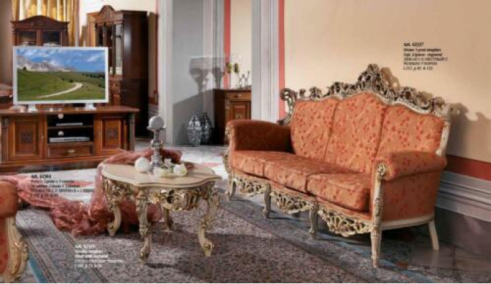 Designerskie 321 miejsce do siedzenia Zestaw sofowy Podkładka Włoskie Meble Sofa Solidne drewno