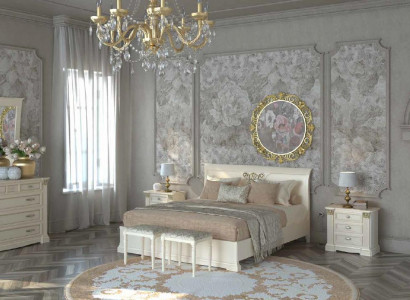 Łóżko Design Luksusowe łóżko hotelowe Małżeństwo 180x200cm Pokój sypialny Double