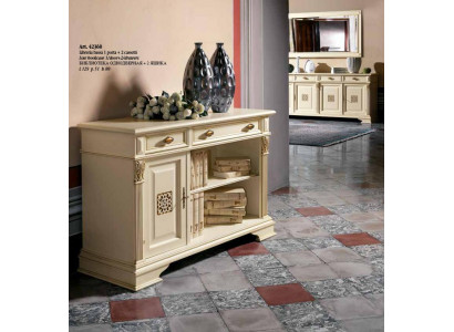 Włoski Design Meble Antyk - Drewno Bar Kredens Szafa Kredens