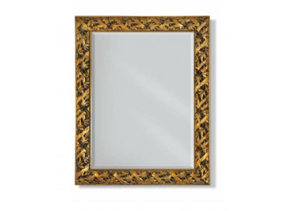 Klasyczny Design Lustro Włoski połysk Drewno Stojak Ściana Włochy Nowy