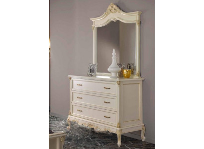 Sypialnia Kredens Szafa Classic Kredens z Lustro Elegant Style Meble