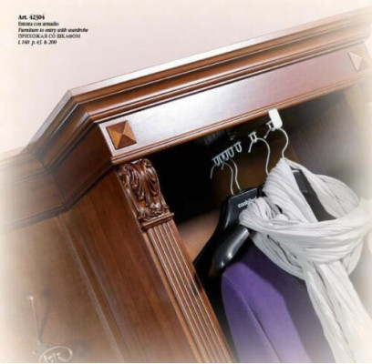 Przedpokój Szafa Zestaw z Szafą I Panel Hall Country House Meble