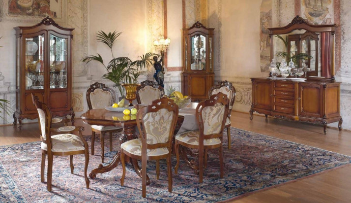 Kredens Kredens Komody Kredens Salon Barokowy Kredens xxl design Solidne drewno