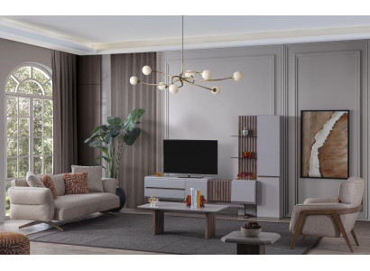 Zestaw do Salonu Kompletne wyposażenie Pokój Meble Sofa Zestaw kanap 5szt.
