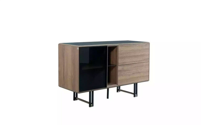 Zestaw Sypialnia Loft Design Łóżko Szafa łóżko Kredens Stolik nocny 5-częściowy
