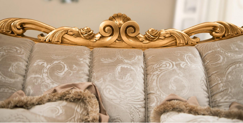 Żywy krajobraz Narożnikowa kanapa Okrągłe Kanapa Siedziba Podkładka Sofa Luxury Meble Sofas Włochy