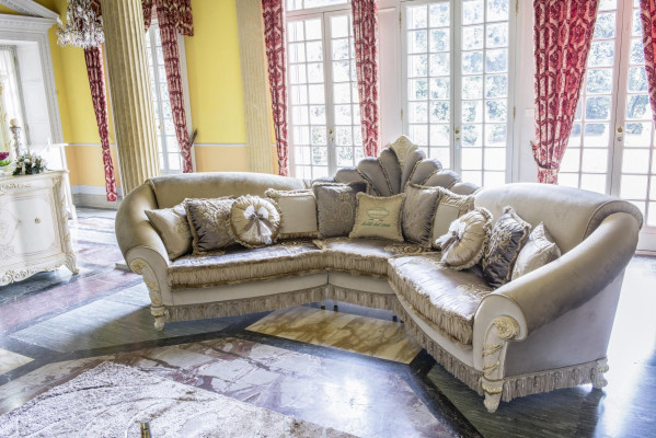 Sofa Sofa Sofa Żywy krajobraz Ustawić Design Nowoczesne Sofy Włochy L-Shape